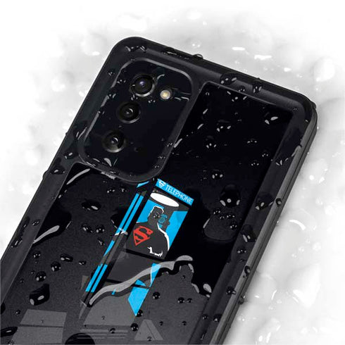 DC Comics Superman Phone booth Galaxy Note20 5G Waterproof Case