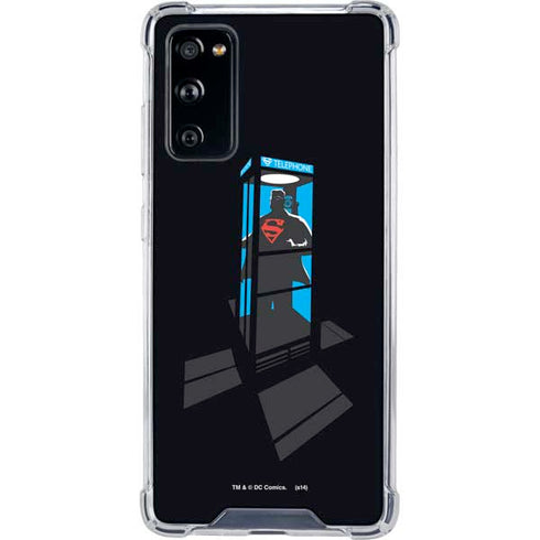 DC Comics Superman Phone booth Galaxy S20 FE Clear Case