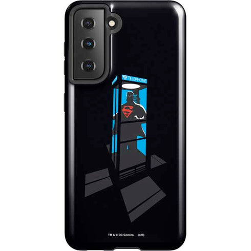 DC Comics Superman Phone booth Galaxy S21 5G Pro Case