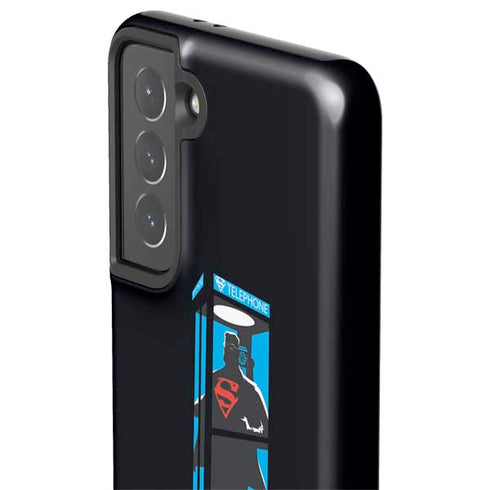 DC Comics Superman Phone booth Galaxy S21 5G Pro Case