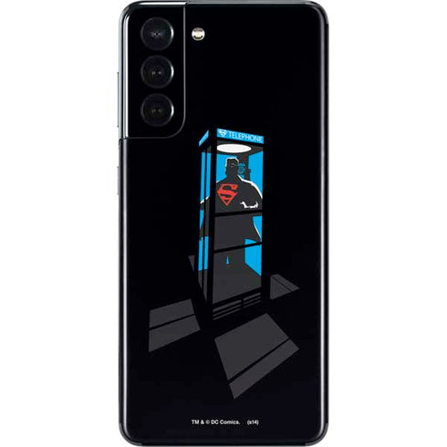 DC Comics Superman Phone booth Galaxy S21 5G Skin