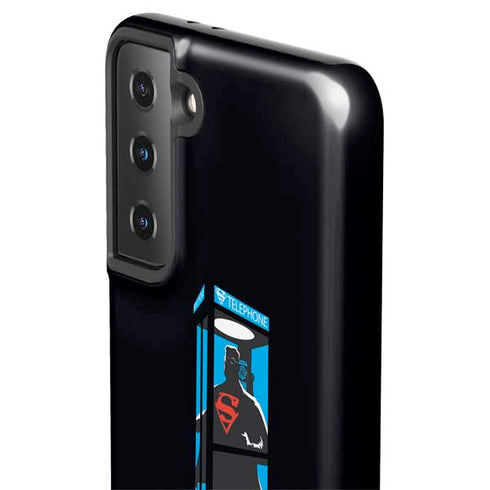 DC Comics Superman Phone booth Galaxy S21 FE Pro Case