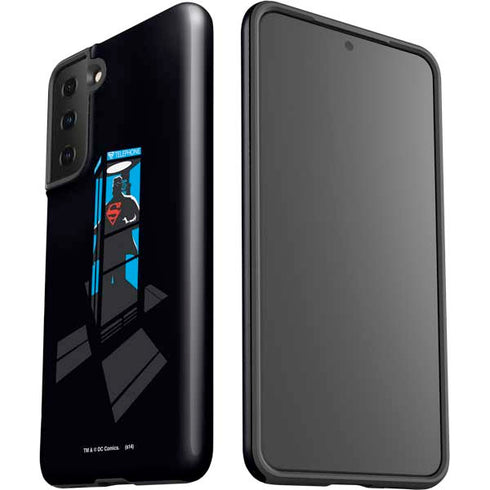 DC Comics Superman Phone booth Galaxy S21 FE Pro Case