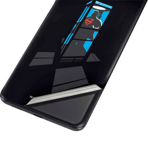 DC Comics Superman Phone booth Galaxy S21 Plus 5G Skin