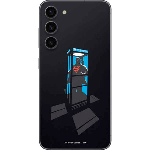 DC Comics Superman Phone booth Galaxy S23 Plus Skin
