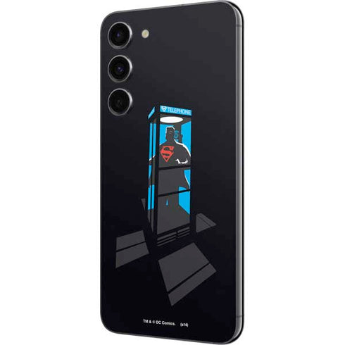 DC Comics Superman Phone booth Galaxy S23 Plus Skin