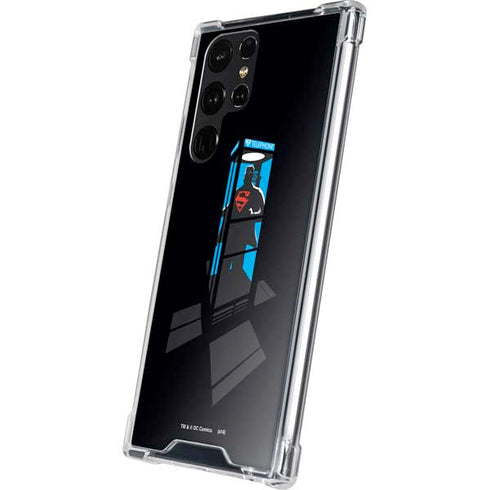 DC Comics Superman Phone booth Galaxy S24 Ultra Clear Case