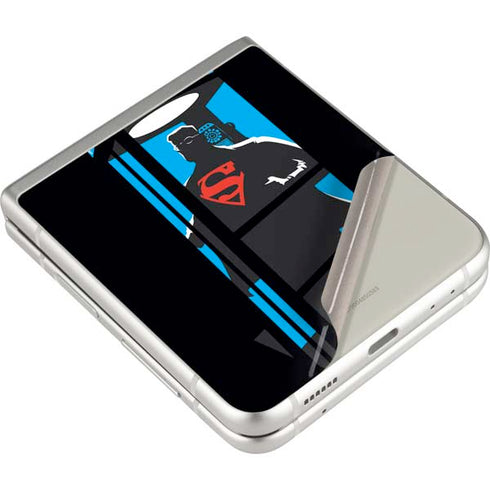 DC Comics Superman Phone booth Galaxy Z Flip3 5G Skin