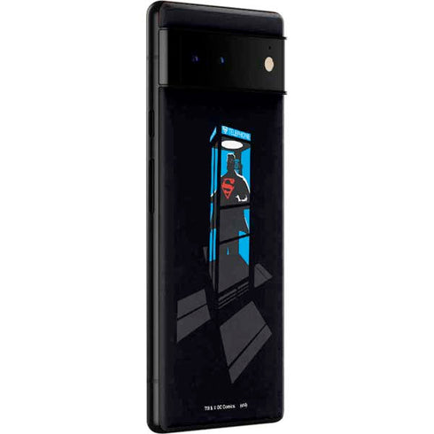 DC Comics Superman Phone booth Google Pixel 6 Pro Skin