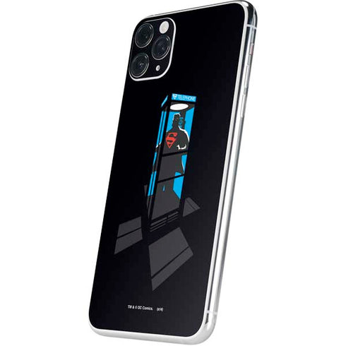 DC Comics Superman Phone booth iPhone 11 Pro Max Skin