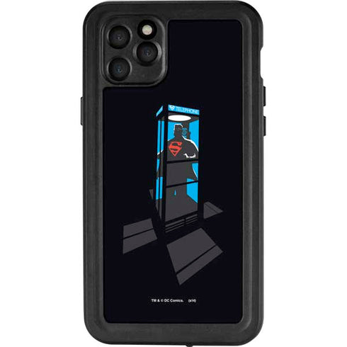 DC Comics Superman Phone booth iPhone 11 Pro Max Waterproof Case