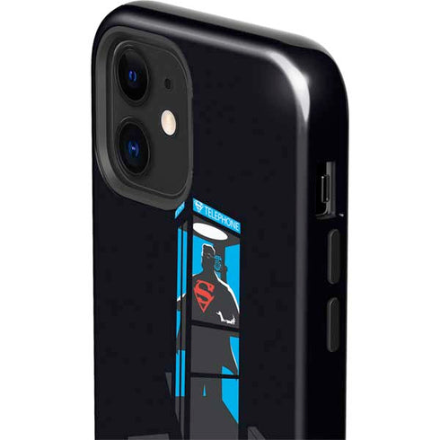 DC Comics Superman Phone booth iPhone 12 Impact Case