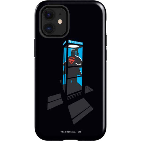 DC Comics Superman Phone booth iPhone 12 Mini Impact Case