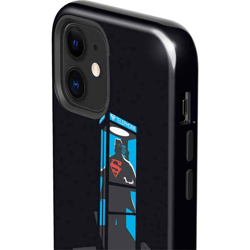DC Comics Superman Phone booth iPhone 12 Mini Impact Case