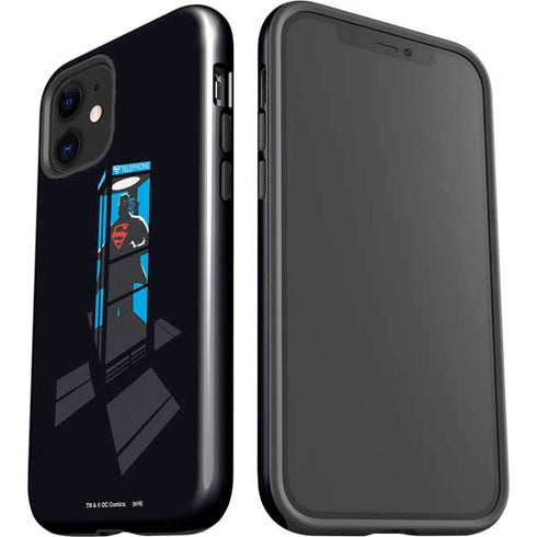 DC Comics Superman Phone booth iPhone 12 Mini Impact Case
