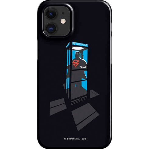 DC Comics Superman Phone booth iPhone 12 Mini Lite Case