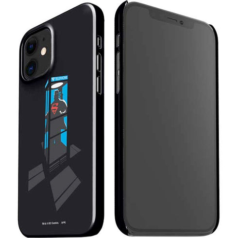 DC Comics Superman Phone booth iPhone 12 Mini Lite Case