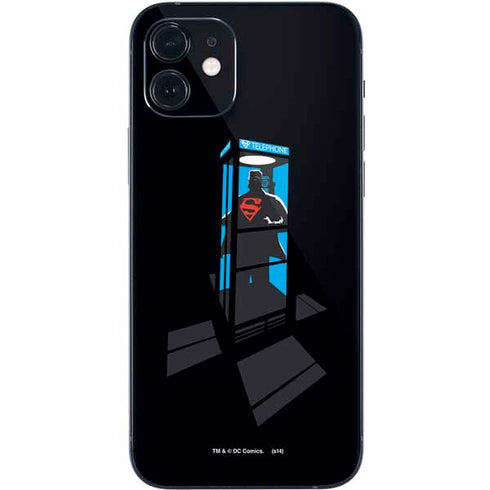 DC Comics Superman Phone booth iPhone 12 Mini Skin