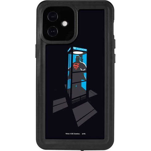 DC Comics Superman Phone booth iPhone 12 Mini Waterproof Case