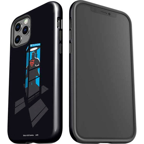 DC Comics Superman Phone booth iPhone 12 Pro Max Impact Case