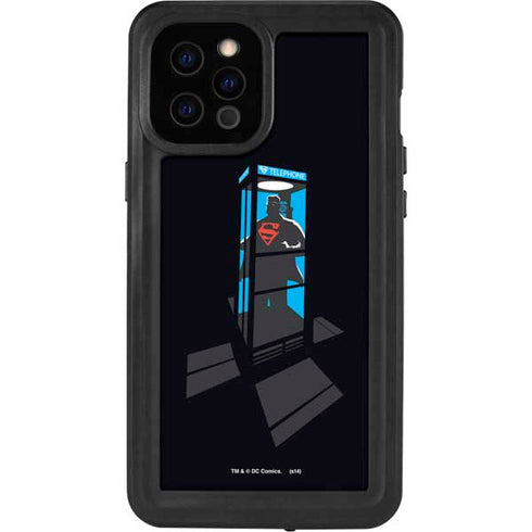 DC Comics Superman Phone booth iPhone 12 Pro Max Waterproof Case