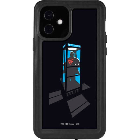 DC Comics Superman Phone booth iPhone 12 Waterproof Case