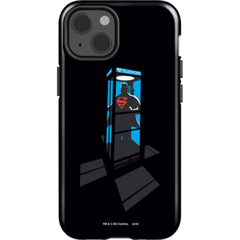 DC Comics Superman Phone booth iPhone 14 Impact Case