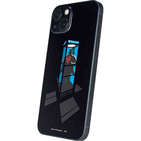DC Comics Superman Phone booth iPhone 14 Plus Skin