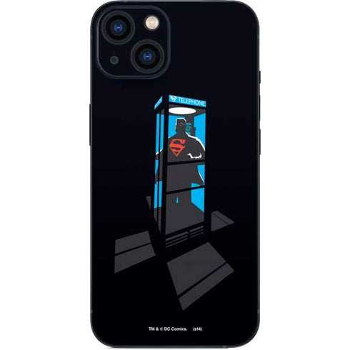 DC Comics Superman Phone booth iPhone 15 Skin