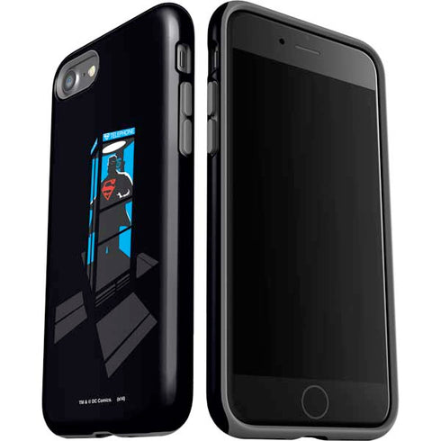 DC Comics Superman Phone booth iPhone SE (2nd & 3rd Gen) Pro Case