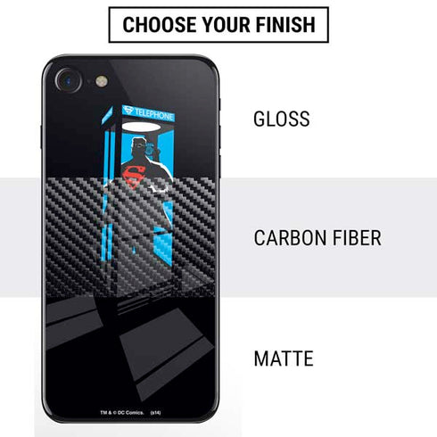 DC Comics Superman Phone booth iPhone SE (2nd & 3rd Gen) Skin