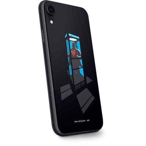 DC Comics Superman Phone booth iPhone XR Skin