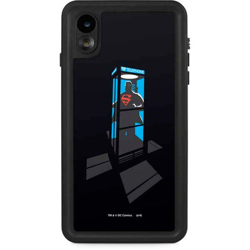 DC Comics Superman Phone booth iPhone XR Waterproof Case
