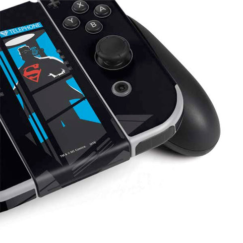 DC Comics Superman Phone booth Nintendo Switch OLED (2021) Skin
