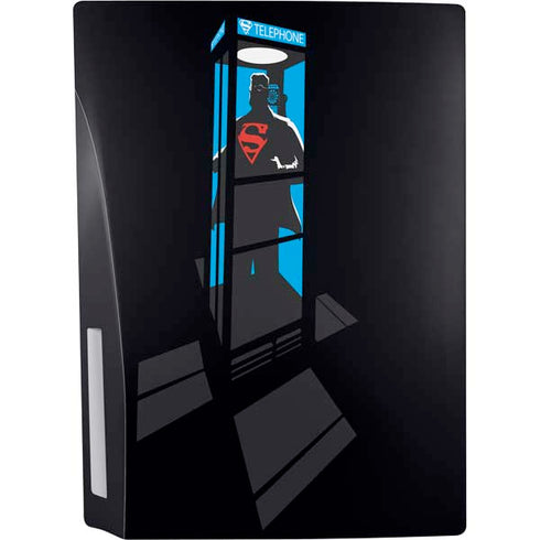 DC Comics Superman Phone booth PS5 Console Skin