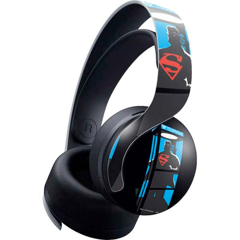 DC Comics Superman Phone booth PULSE 3D Wireless Headset for PS5 Skin