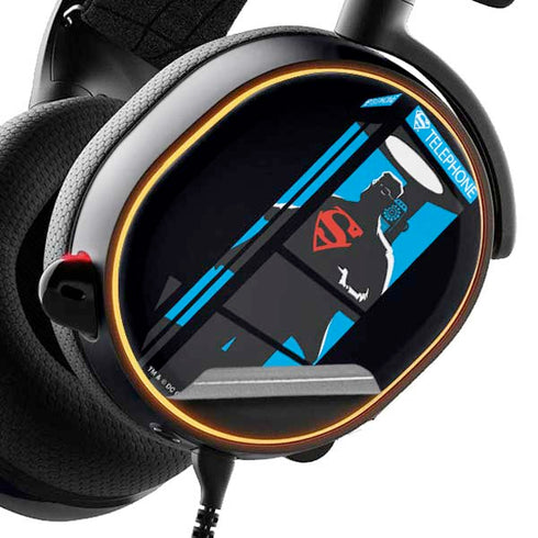 DC Comics Superman Phone booth SteelSeries Arctis 5 Skin