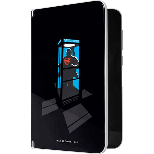 DC Comics Superman Phone booth Surface Duo Skin