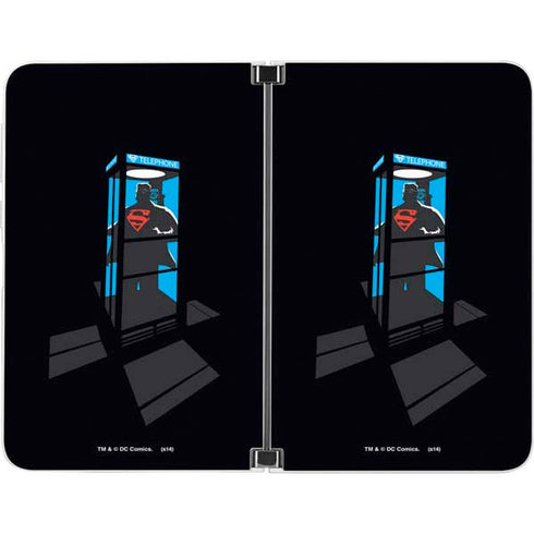 DC Comics Superman Phone booth Surface Duo Skin