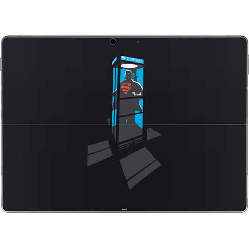 DC Comics Superman Phone booth Surface Pro 9 Skin