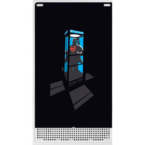 DC Comics Superman Phone booth Xbox Series S Console Skin