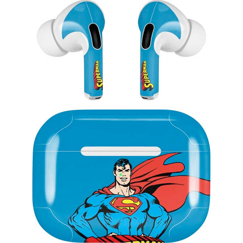 DC Comics Superman Classic Art Pose AirPods Pro 2nd Gen Skin