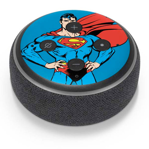 DC Comics Superman Classic Art Pose Amazon Echo Dot Skin