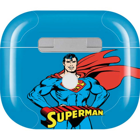DC Comics Superman Classic Art Pose Apple AirPods (3rd Gen 2021) Skin