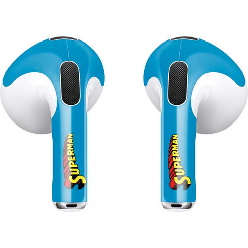 DC Comics Superman Classic Art Pose Apple AirPods (3rd Gen 2021) Skin