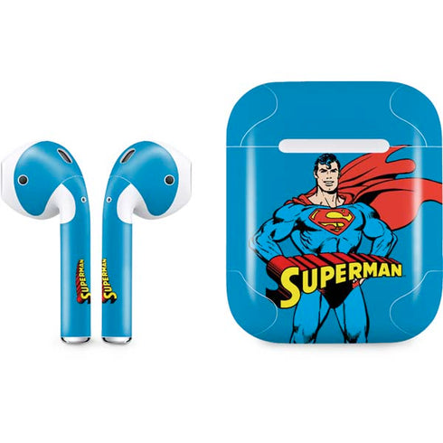 DC Comics Superman Classic Art Pose Apple AirPods Skin