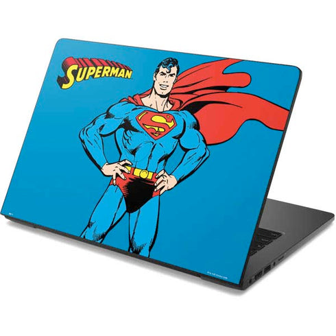 DC Comics Superman Classic Art Pose Dell Chromebook Skin