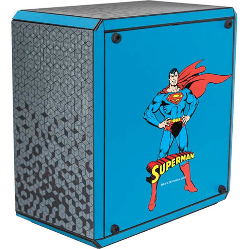 DC Comics Superman Classic Art Pose Cooler Master MasterBox Q300L Mini Tower Skin