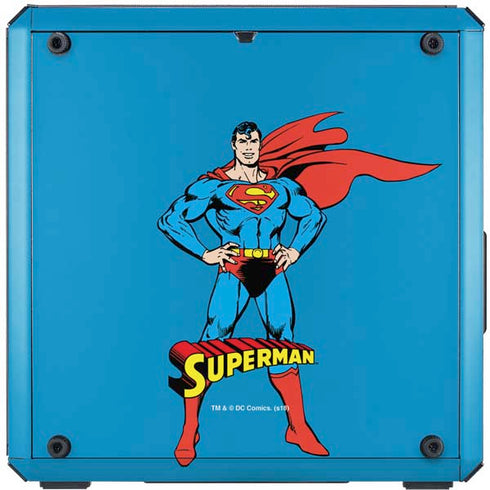 DC Comics Superman Classic Art Pose Cooler Master MasterBox Q300L Mini Tower Skin