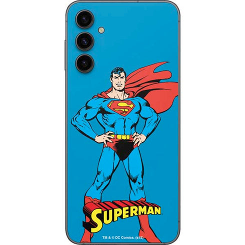 DC Comics Superman Classic Art Pose Galaxy A14 5G Skin